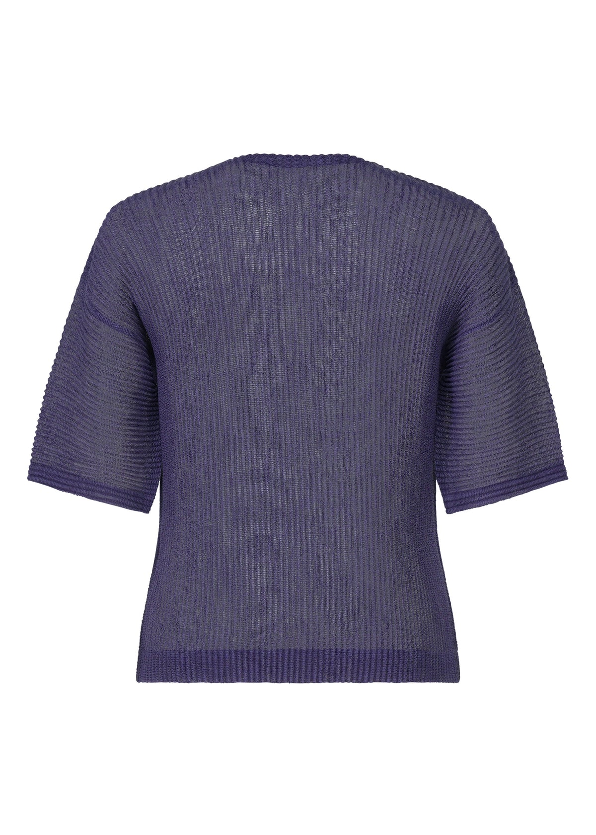 A detail shot of the HOMME PLISSÉ ISSEY MIYAKE RUSTIC MESH t-shirt.