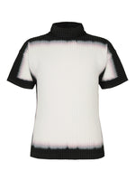 A product shot of the HOMME PLISSÉ ISSEY MIYAKE FRAMEWORK : CHUSEN shirt in white.