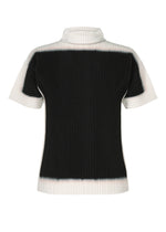A product shot of the HOMME PLISSÉ ISSEY MIYAKE FRAMEWORK : CHUSEN shirt in black.