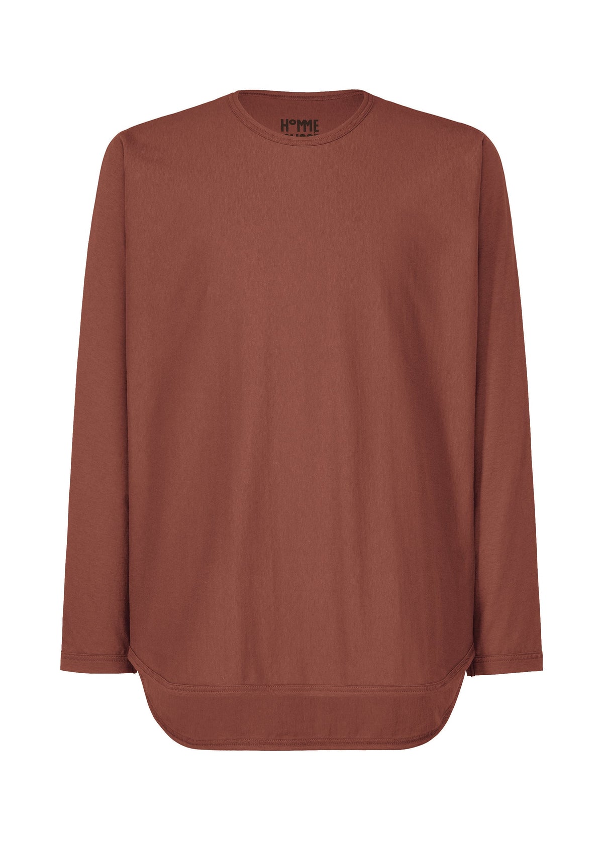 A product shot of the HOMME PLISSÉ ISSEY MIYAKE RELEASE-T 1 shirt in brown.