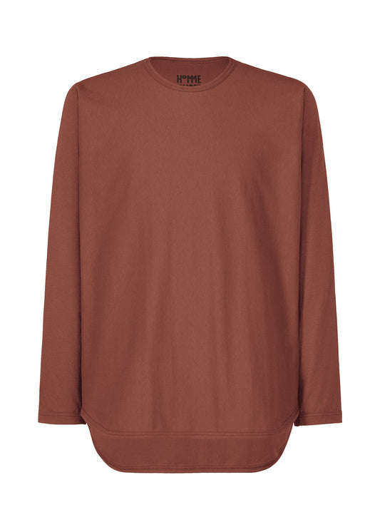 A product shot of the HOMME PLISSÉ ISSEY MIYAKE RELEASE-T 1 shirt in brown.