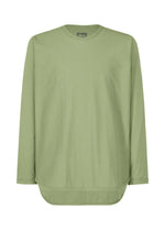 A product shot of the HOMME PLISSÉ ISSEY MIYAKE RELEASE-T 1 shirt in green.