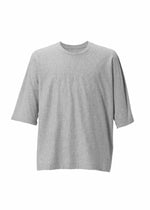 A product shot of the HOMME PLISSÉ ISSEY MIYAKE RELEASE-T BASIC t-shirt in gray.