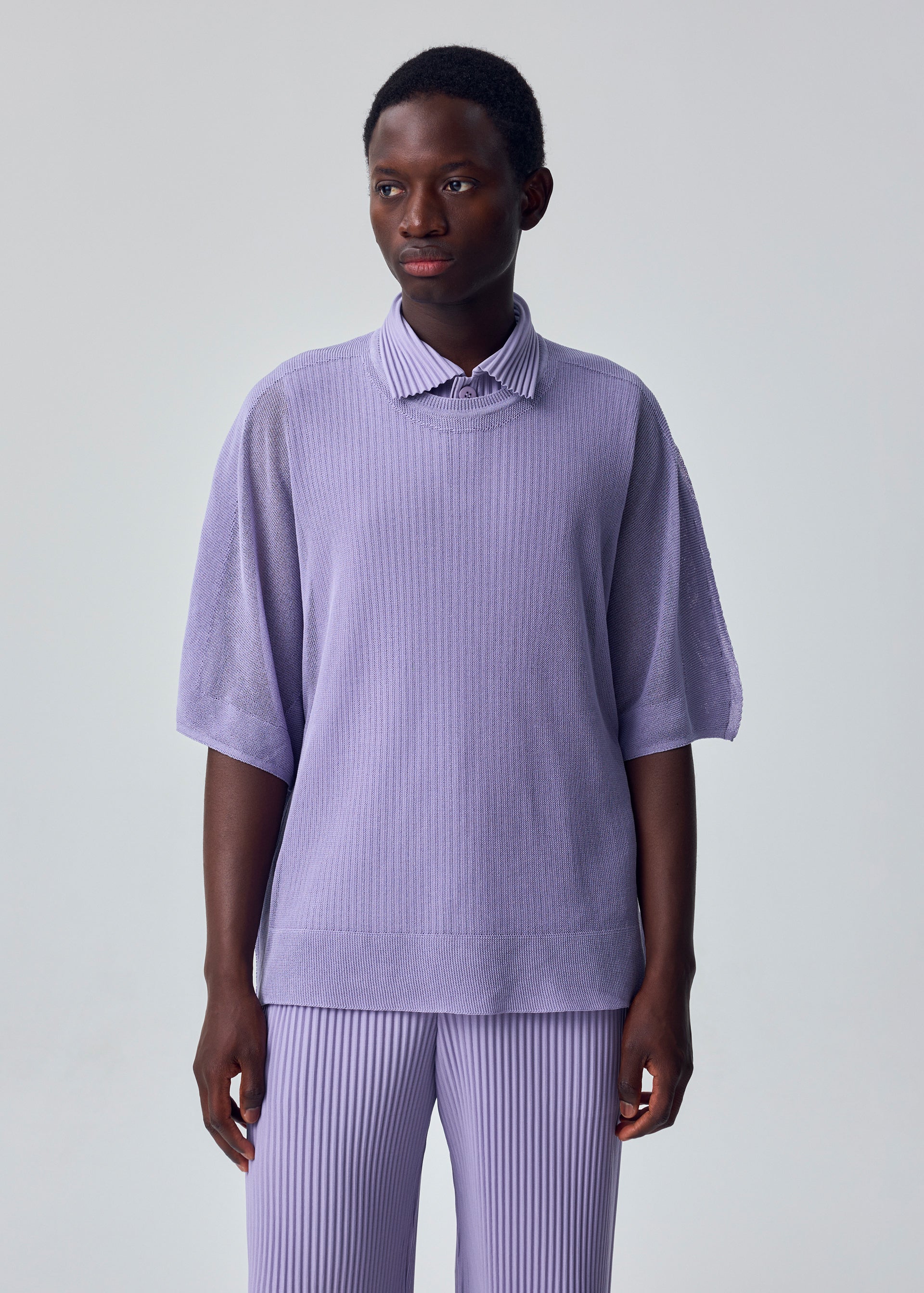 WASHI FRAMEWORK-T T-shirt Beige – ISSEY MIYAKE EU