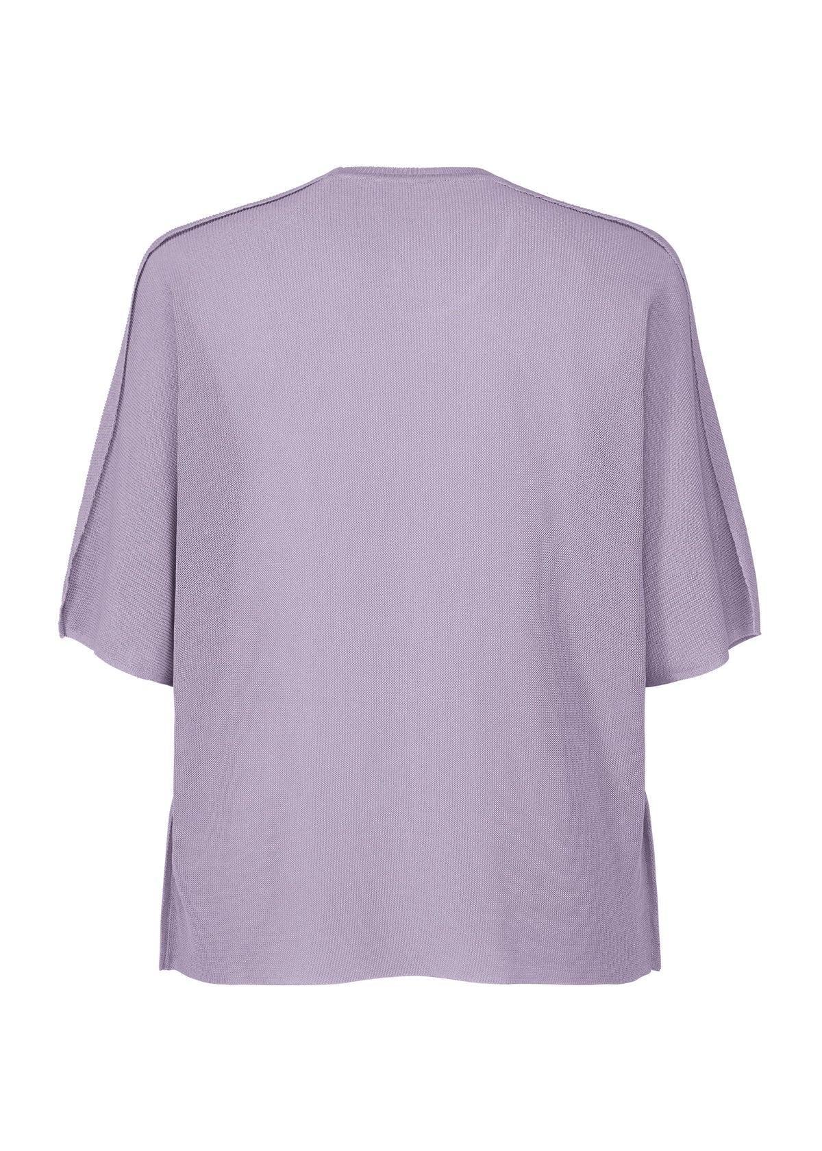 A detail shot of the HOMME PLISSÉ ISSEY MIYAKE WASHI FRAMEWORK-T t-shirt.