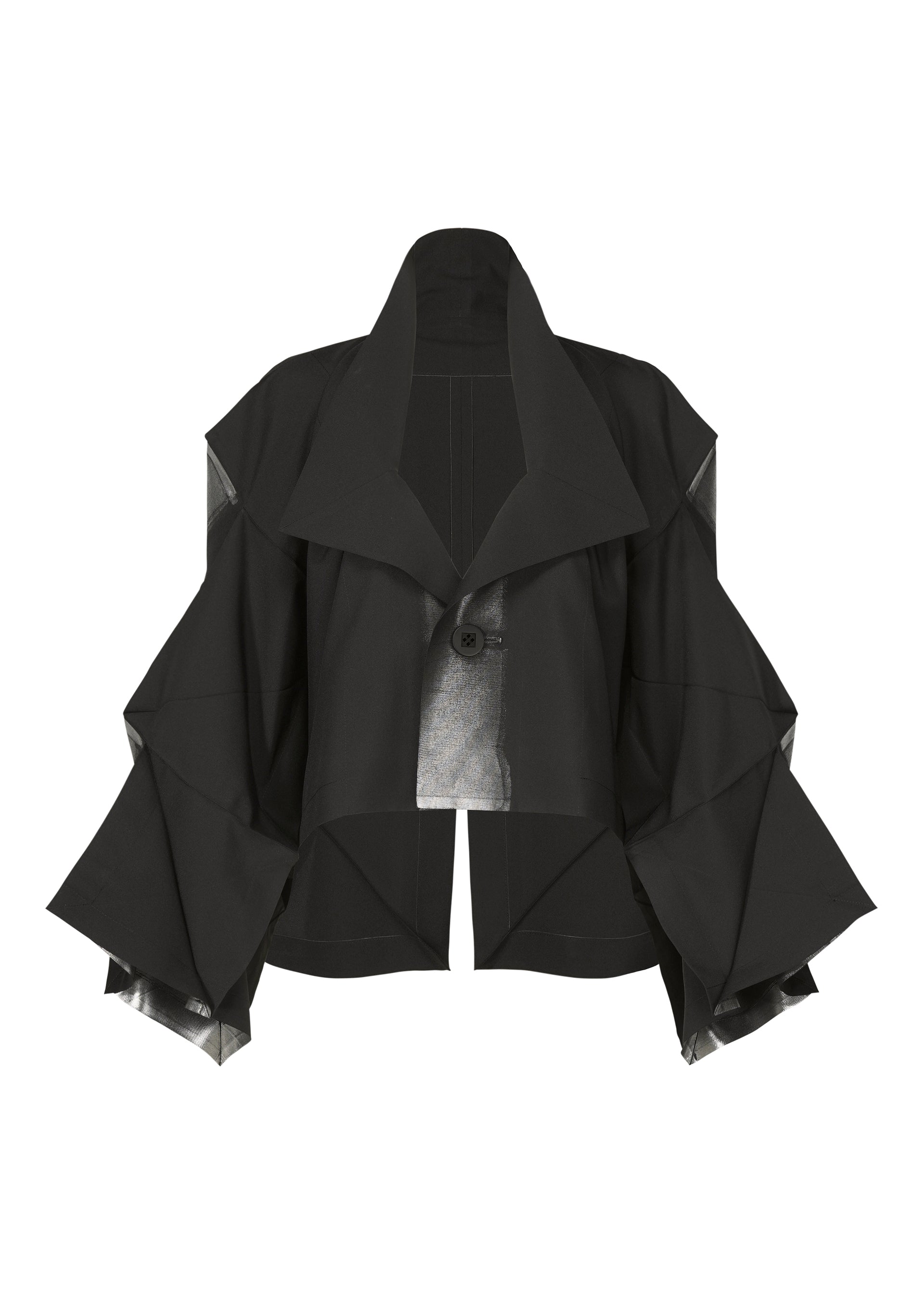 BUILDING BLOCKS FOIL Jacket Black x Silver