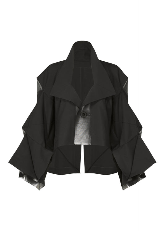 BUILDING BLOCKS FOIL Jacket Black x Silver