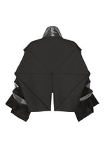 BUILDING BLOCKS FOIL Jacket Black x Silver