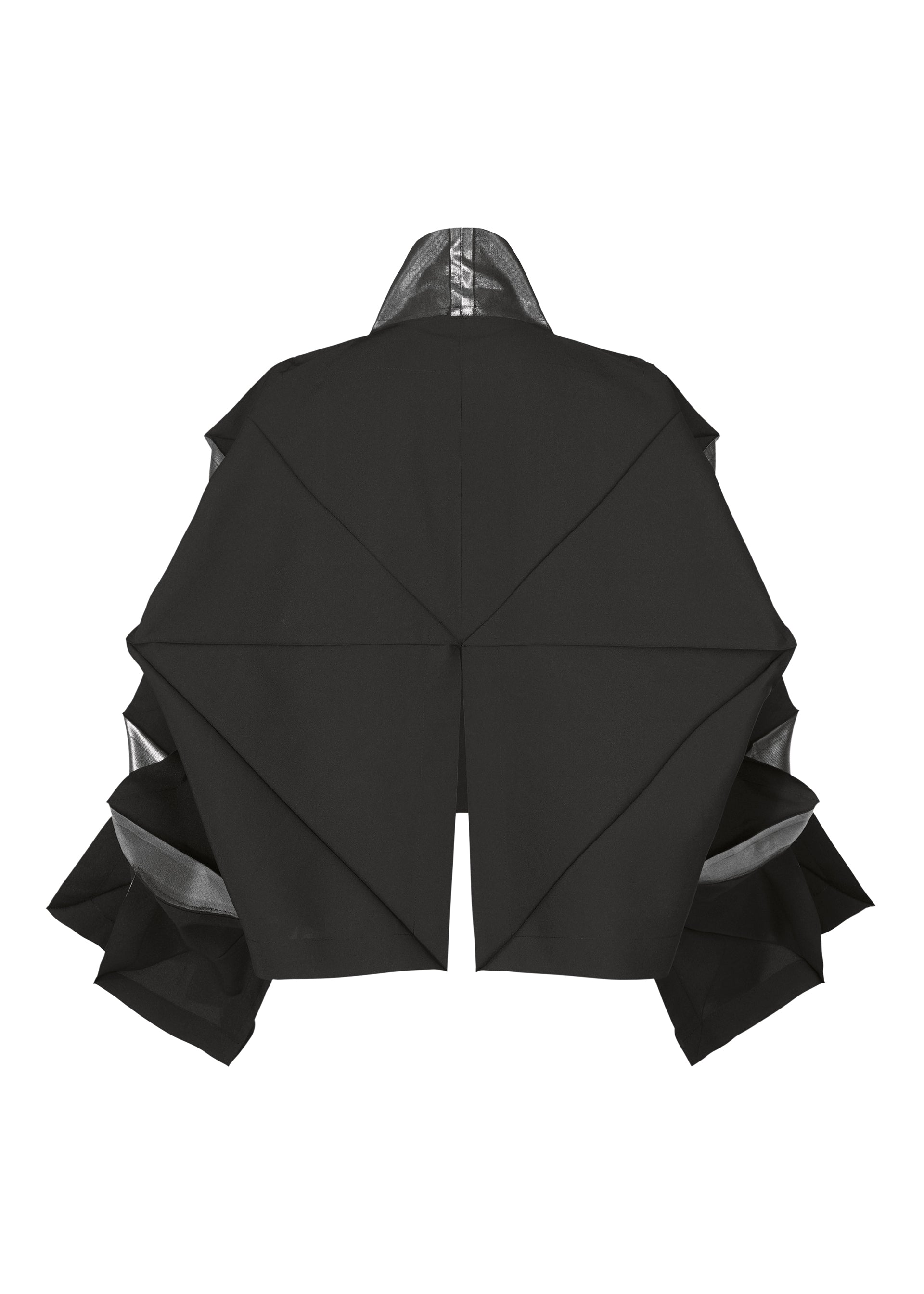 BUILDING BLOCKS FOIL Jacket Black x Silver