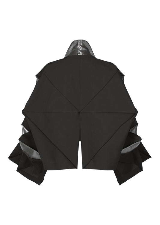 BUILDING BLOCKS FOIL Jacket Black x Silver
