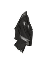 BUILDING BLOCKS FOIL Jacket Black x Silver
