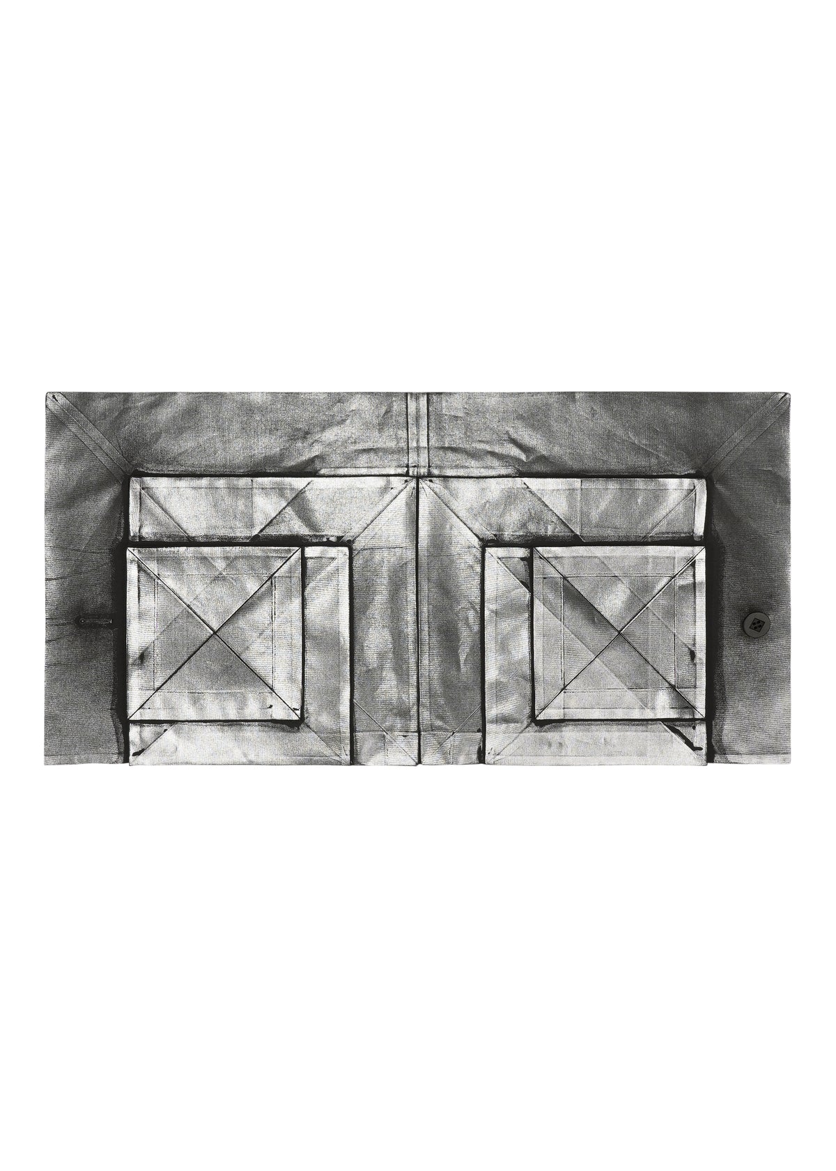 BUILDING BLOCKS FOIL Jacket Black x Silver