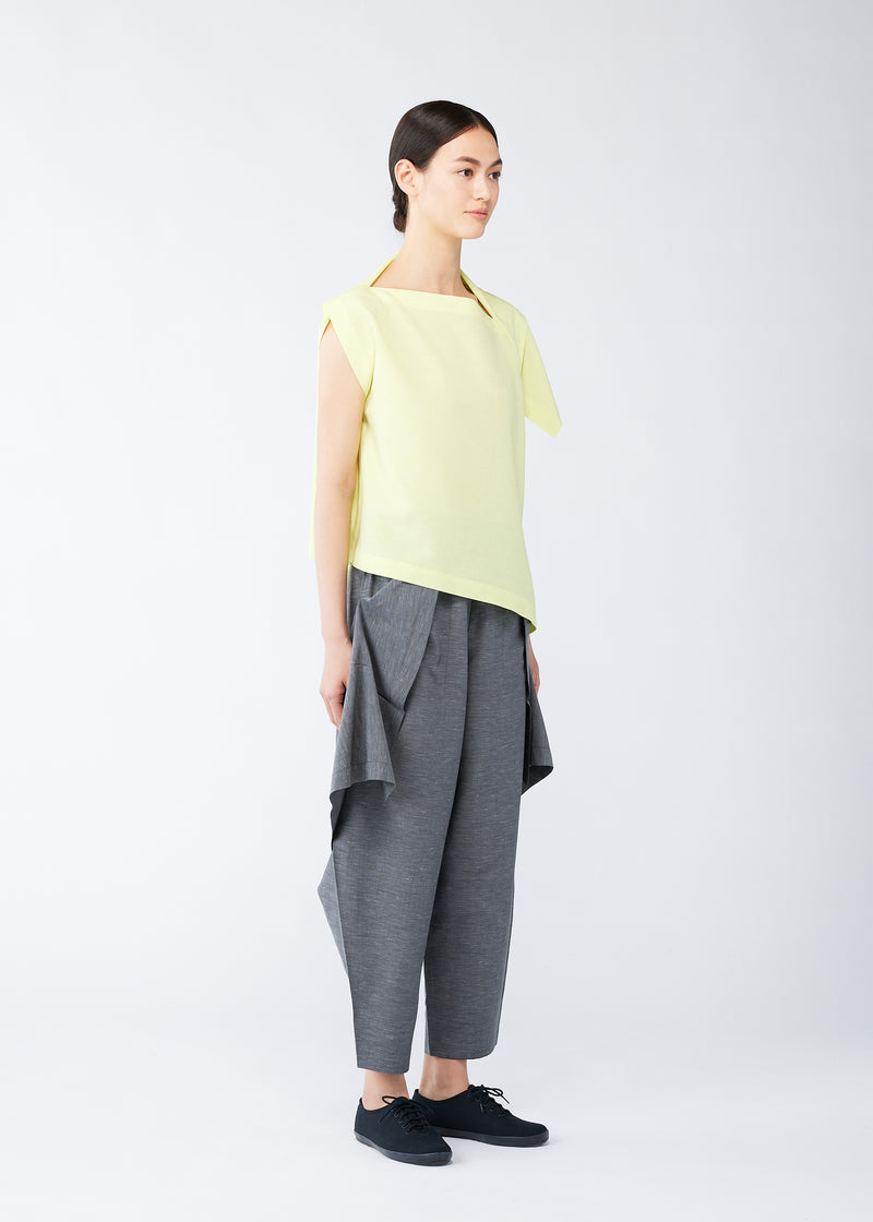 LIGHT TRAILS SOLID Trousers Light Yellow