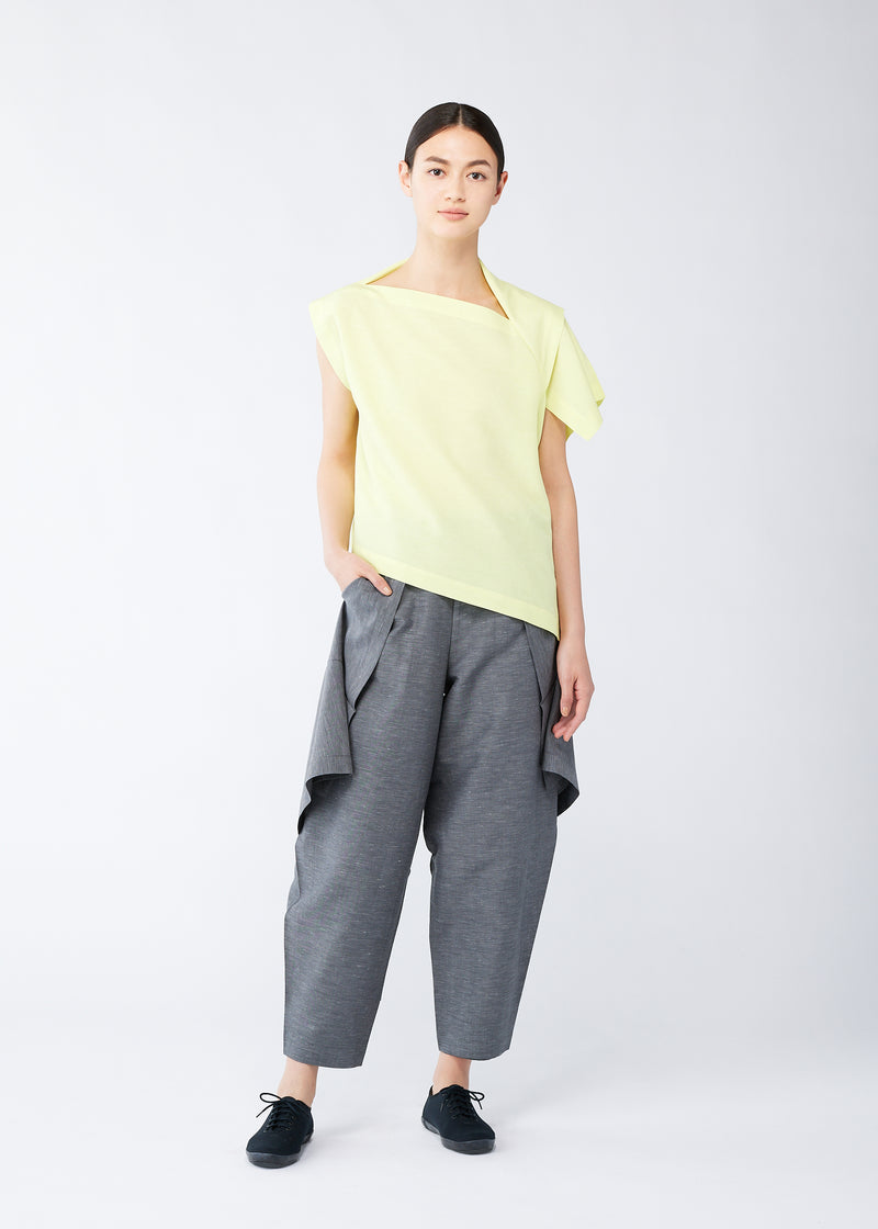 LIGHT TRAILS SOLID Trousers Light Yellow