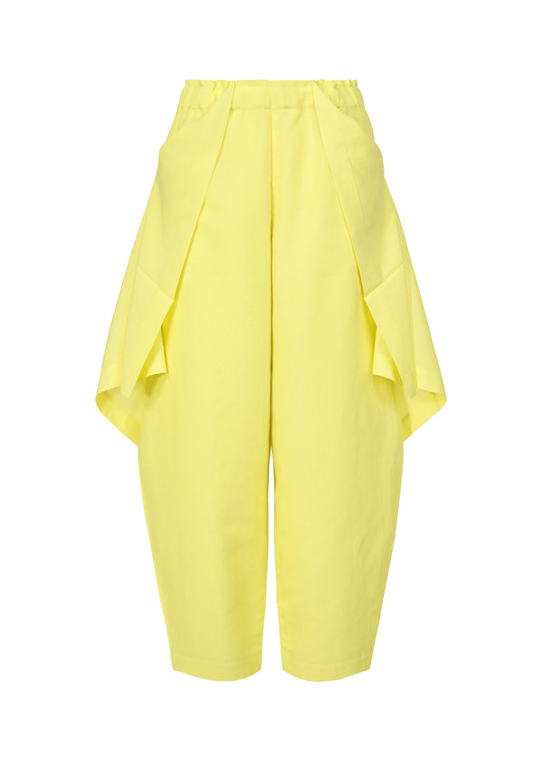 LIGHT TRAILS SOLID Trousers Light Yellow