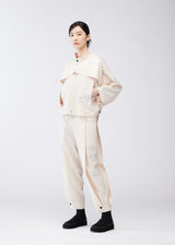 FLAT TUCK Jacket Ivory