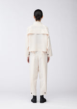 FLAT TUCK Jacket Ivory