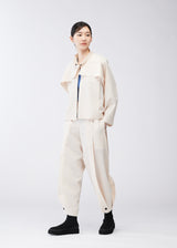 FLAT TUCK Jacket Ivory