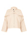 FLAT TUCK Jacket Ivory