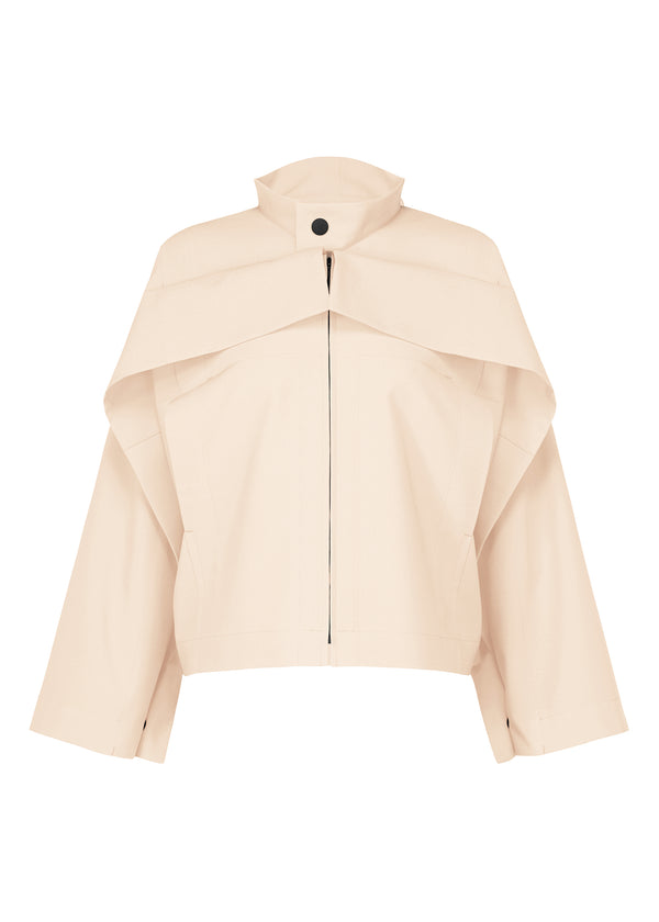 FLAT TUCK Jacket Ivory