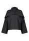 FLAT TUCK Jacket Black