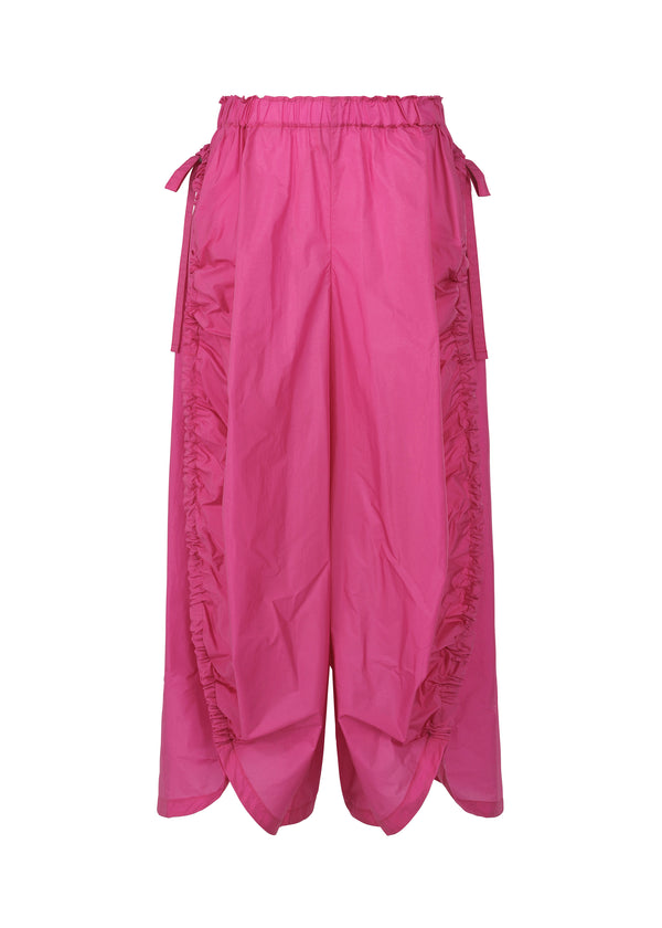 GATHERED BALLOON Trousers Pink