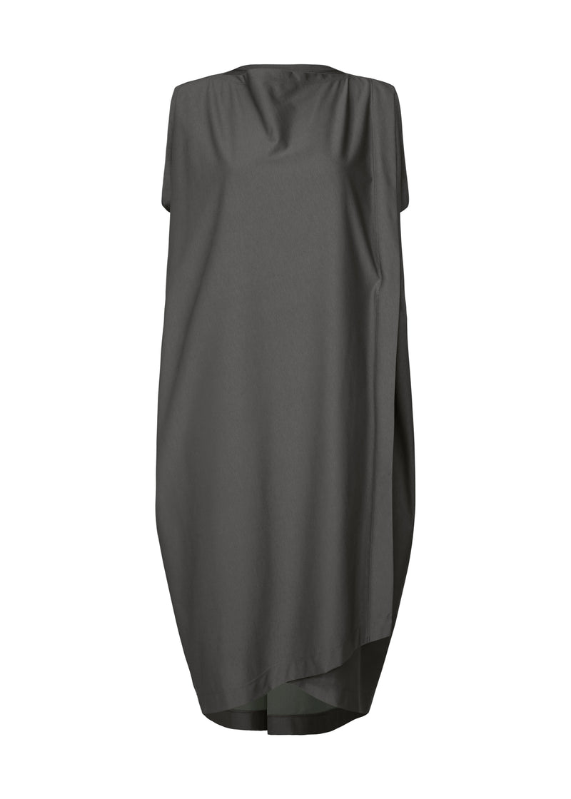 CROSSCUT JERSEY Dress Charcoal Grey