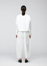 TUCKED FOIL Jacket White