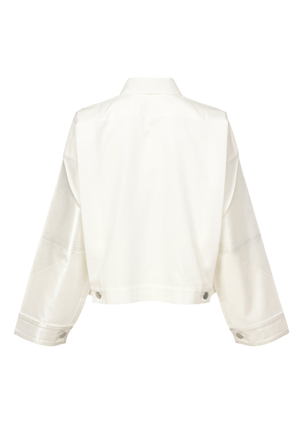 TUCKED FOIL Jacket White