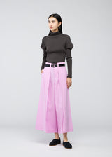 OBLIQUE FOLD BOTTOMS Trousers Pink