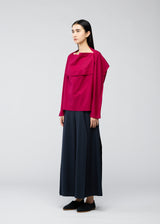 CLEANCUT WOOL Trousers Dark Magenta