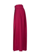 CLEANCUT WOOL Trousers Dark Magenta