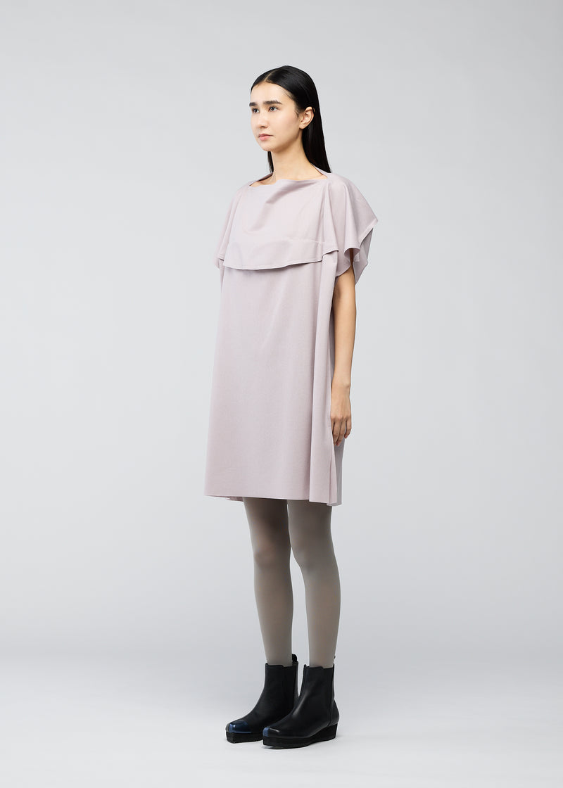 CLEANCUT WOOL Dress Pale Grey