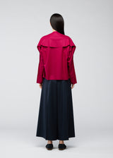 CLEANCUT WOOL Shirt Dark Magenta