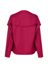 CLEANCUT WOOL Shirt Dark Magenta