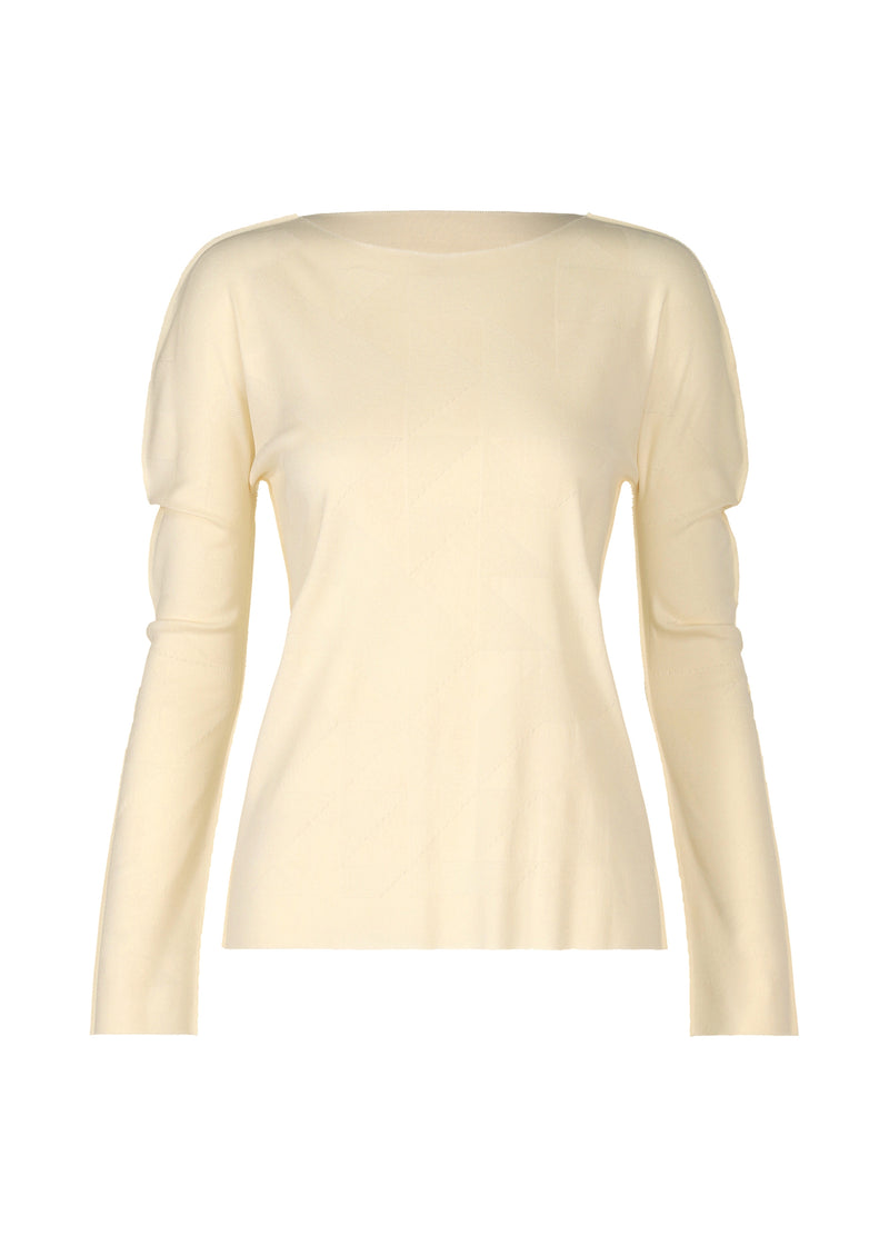 132 5. CUT KNIT Top Ivory