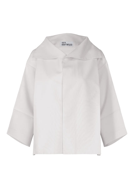 132 5. FLAT 1 Jacket White – ISSEY MIYAKE EU