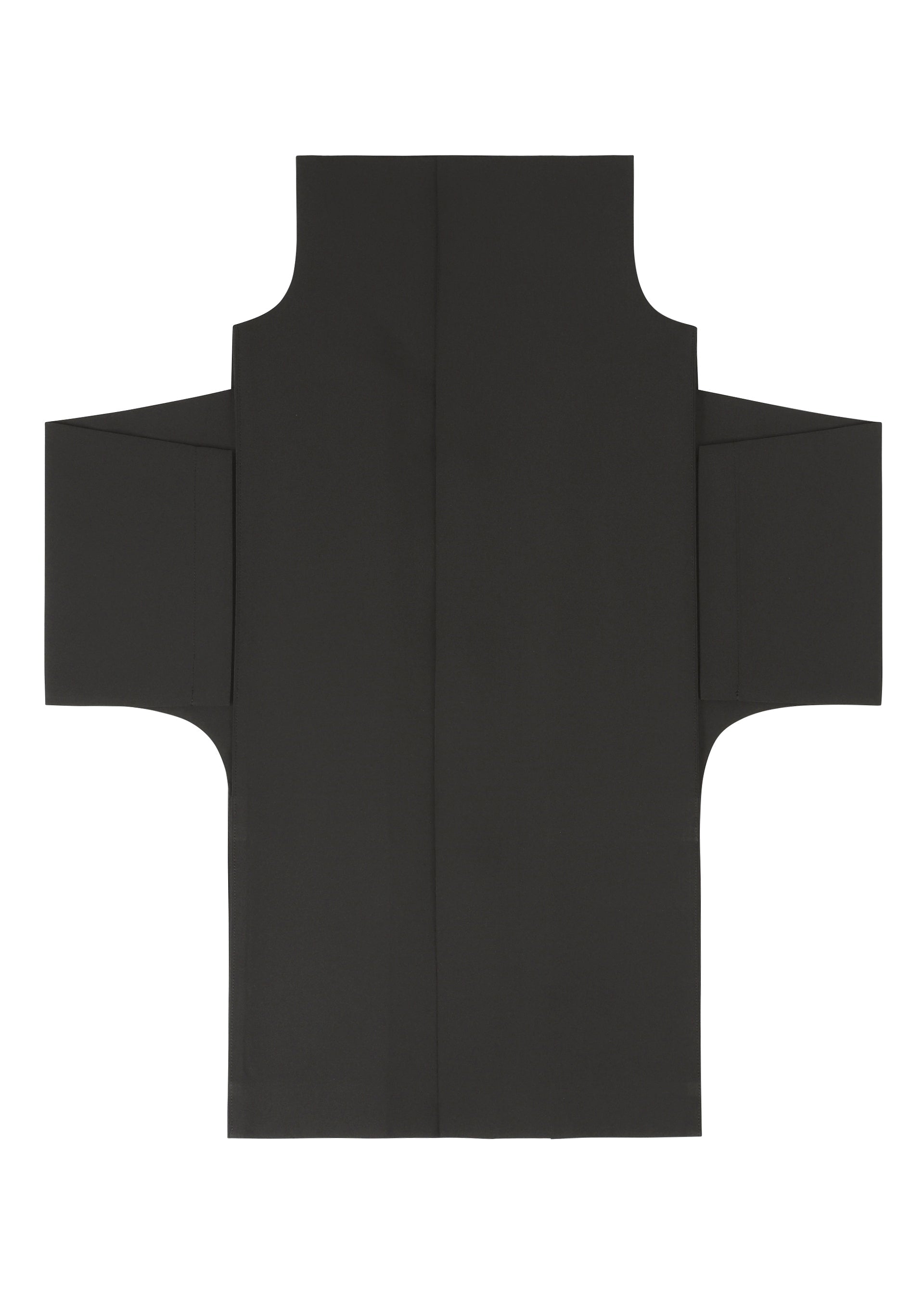 A detail shot of the 132 5. Issey Miyake 132 5. FLAT 1 jacket.