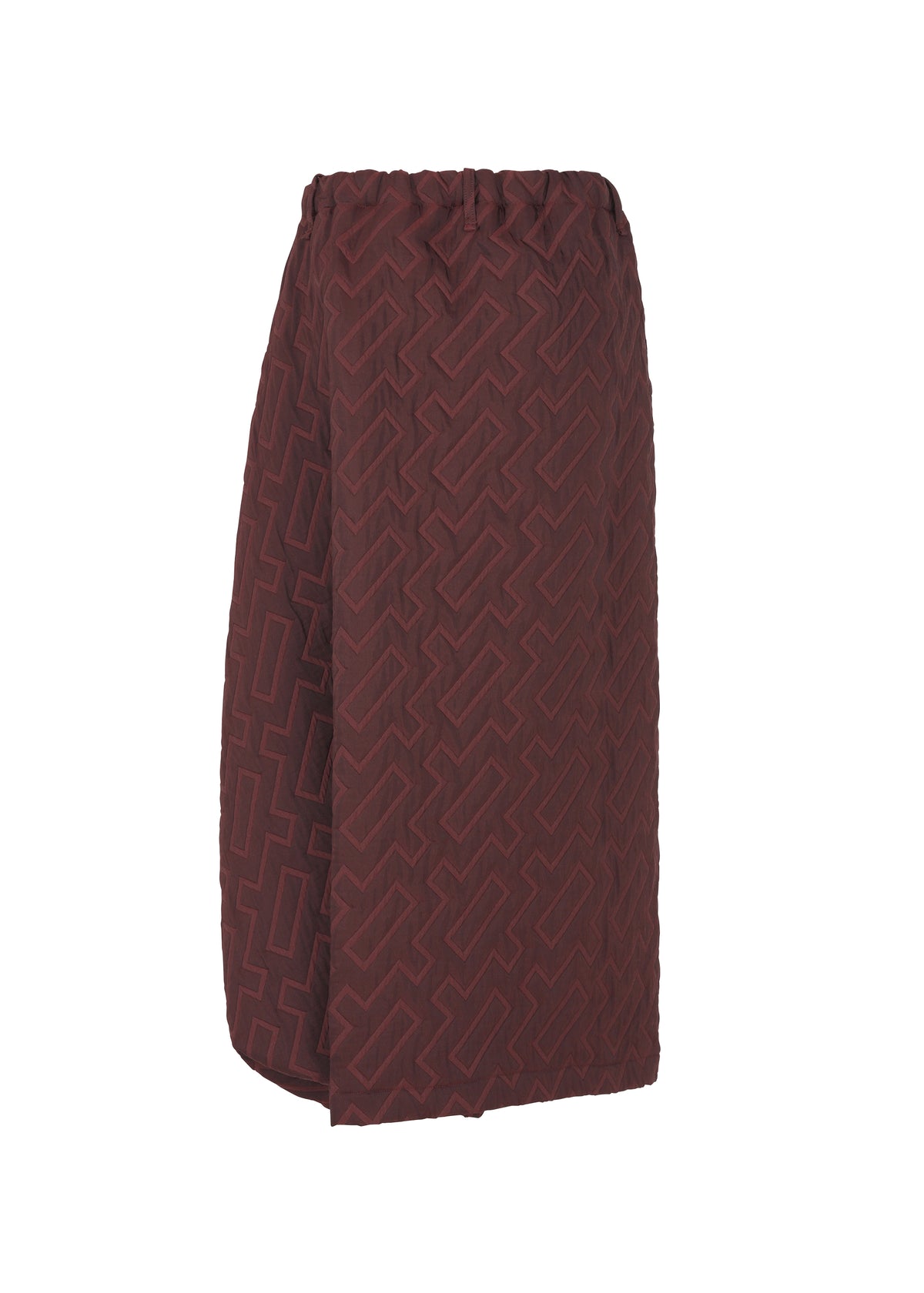 ONE CLOTH PUFF Trousers Bordeaux