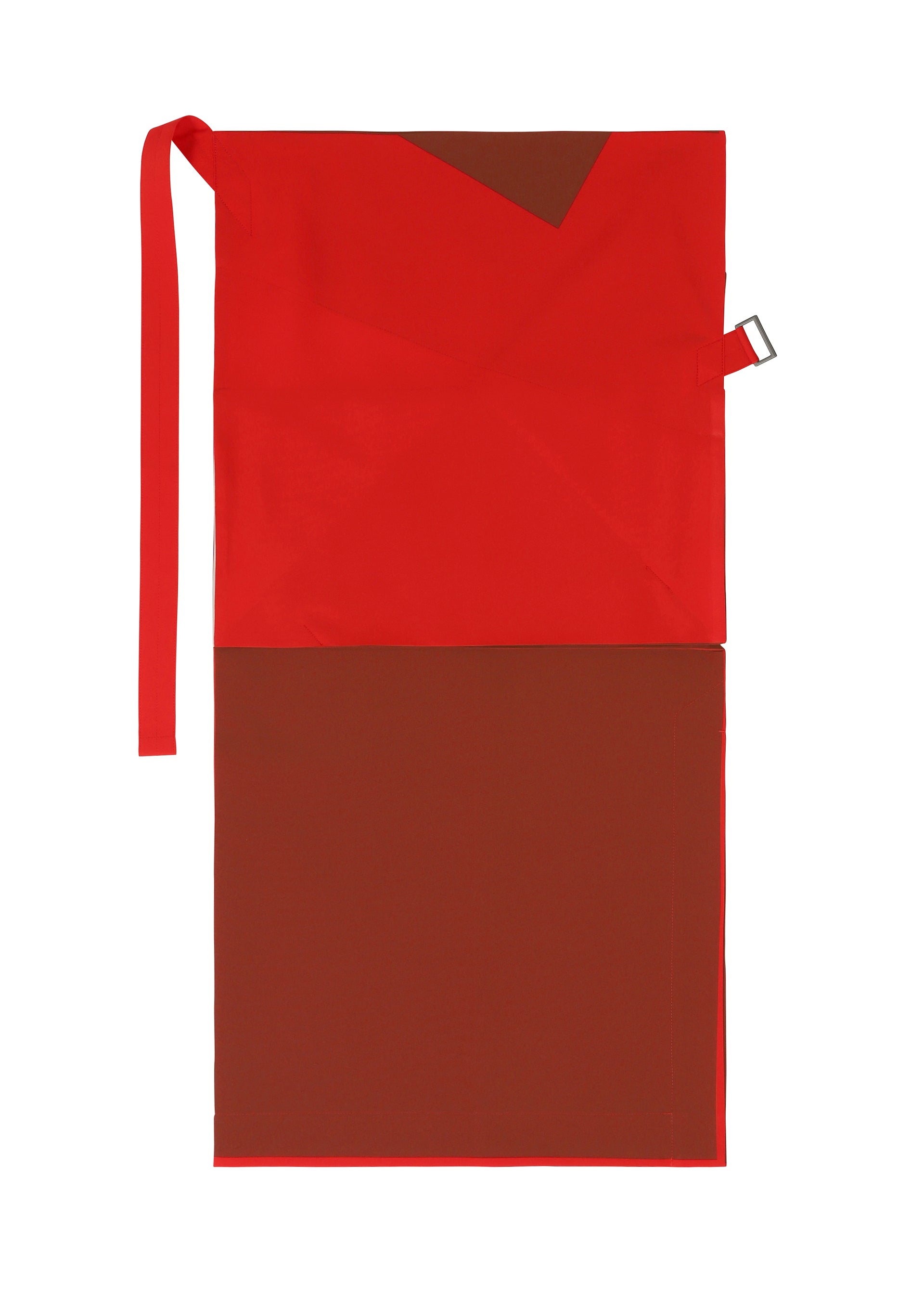 A detail shot of the 132 5. Issey Miyake POSITIONS skirt.