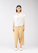 SQUARE RAMIE Top Green