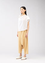 SQUARE RAMIE Top Green