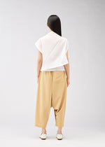 SQUARE RAMIE Top Green