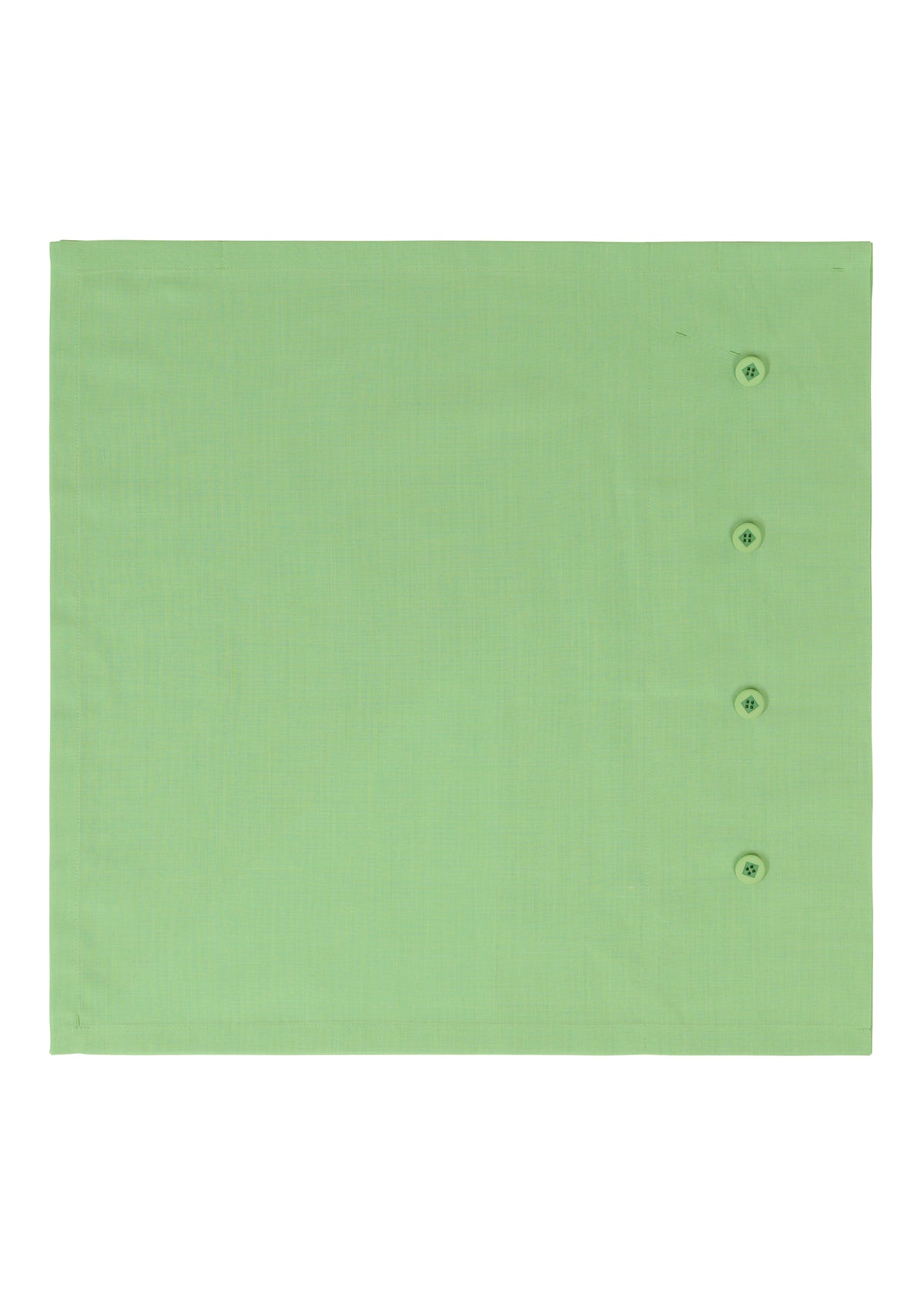 SQUARE RAMIE Top Green