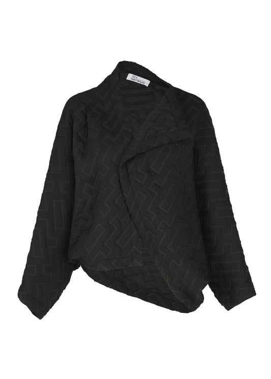 ONE CLOTH PUFF Cardigan Black