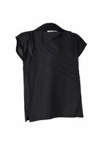 PLEATS T BASIC Top Black