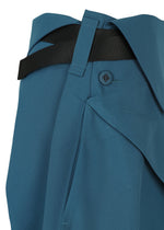 A detail shot of the 132 5. Issey Miyake FACET SOLID pants.