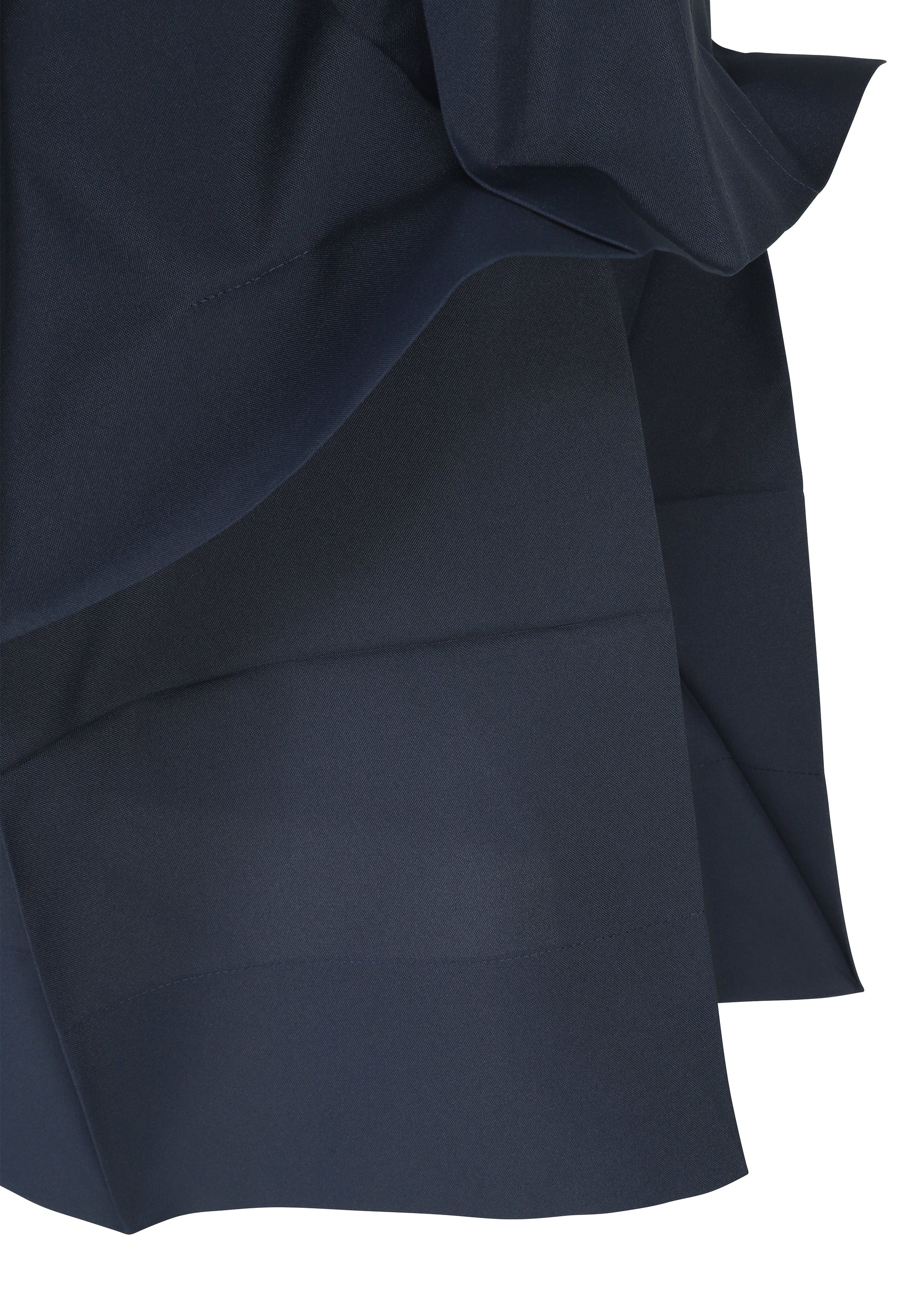 A detail shot of the 132 5. ISSEY MIYAKE NO.6 SOLID skirt.