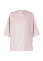A product shot of the 132 5. Issey Miyake RADIAL FOLD Top top in misty rose (20), recurring_style.