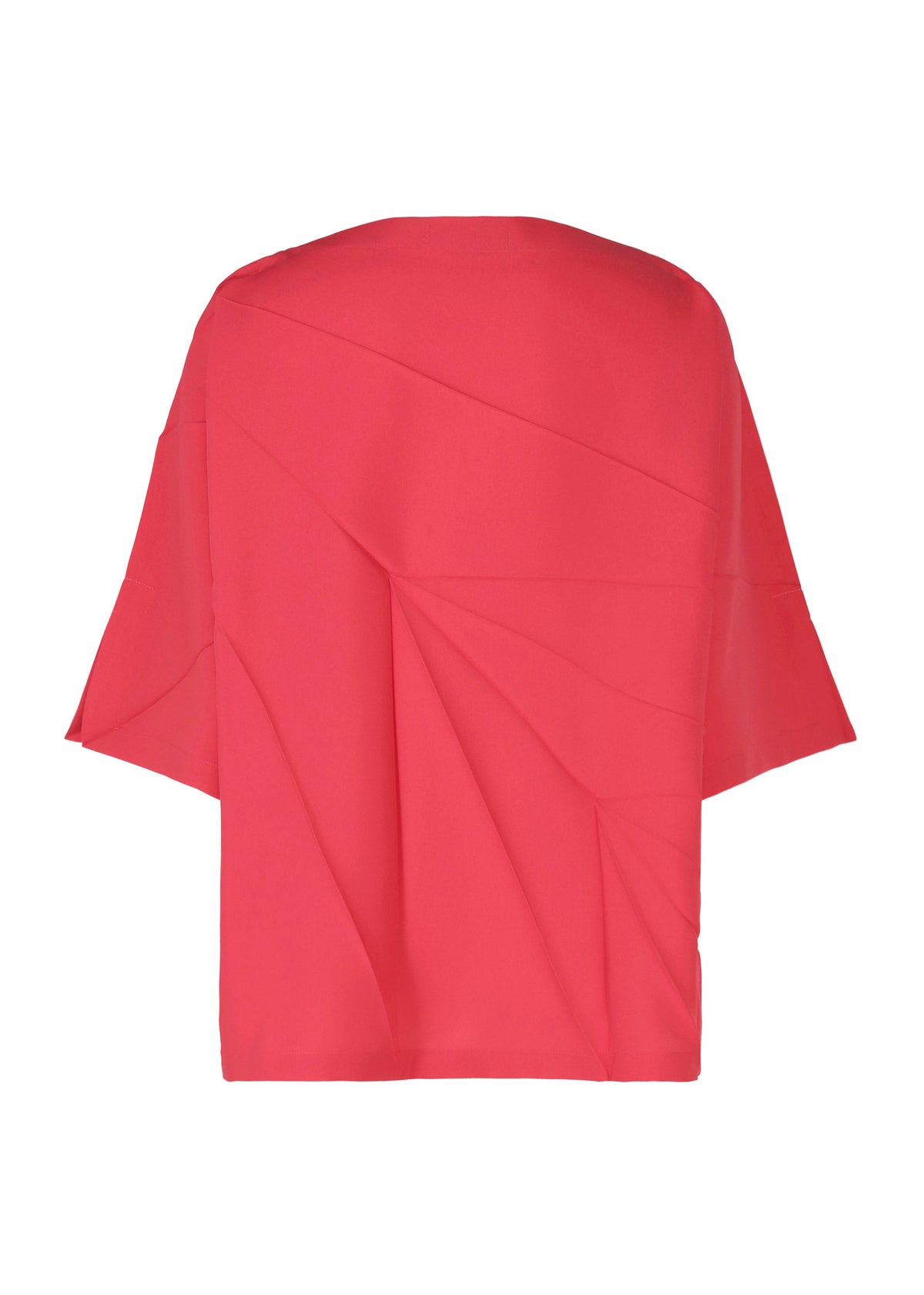 A detail shot of the 132 5. Issey Miyake RADIAL FOLD Top top.
